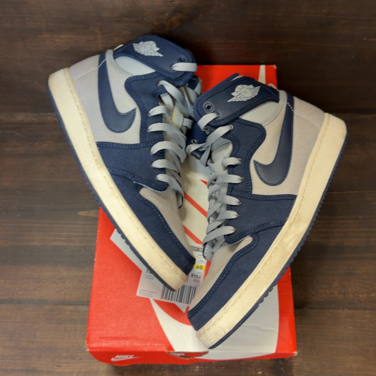 Jordan 1 Retro KO Georgetown Size 8.5 (Pre-Owned) - Image 2
