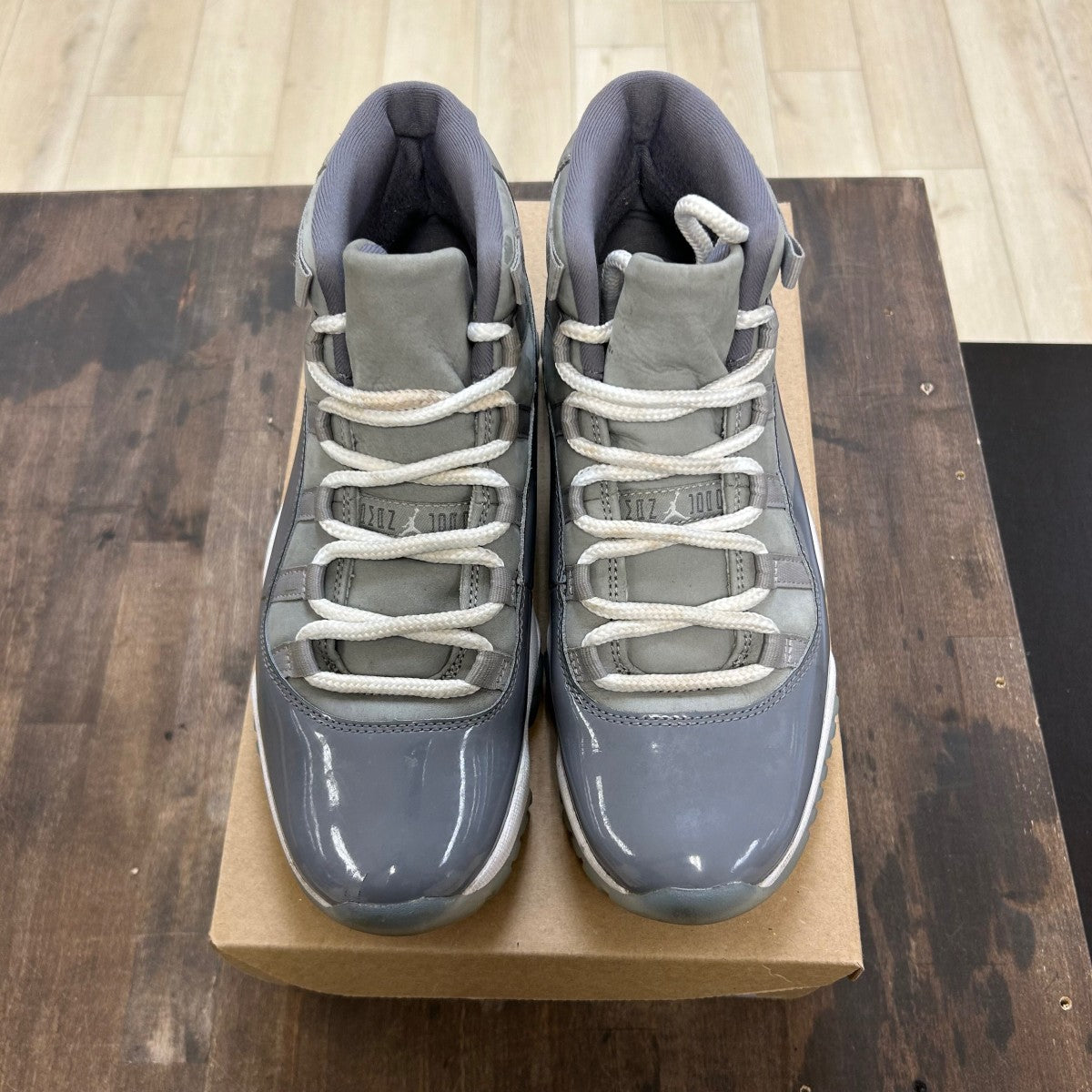 Jordan 11 Retro Cool Grey (2021) Size 8.5 (Pre-Owned) - Image 2