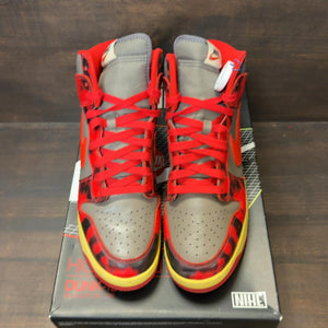 Nike Dunk High 1985 Red Acid Wash Size 11 (Pre-Owned) - Image 3