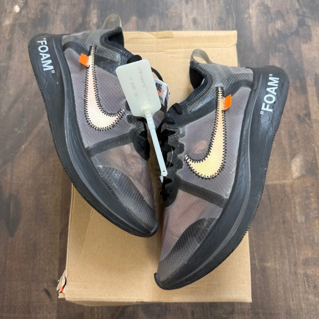 Nike Zoom Fly Off-White Black Silver - Image 1