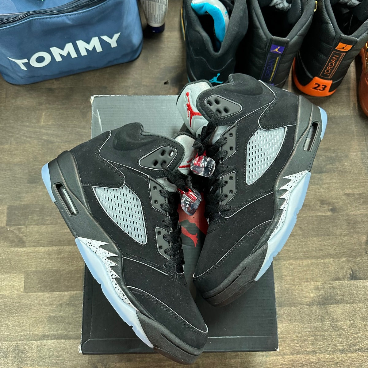 Jordan 5 Retro OG Black Metallic Reimagined - Image 1
