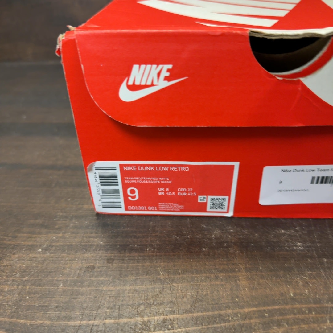Nike Dunk Low Team Red - Image 8