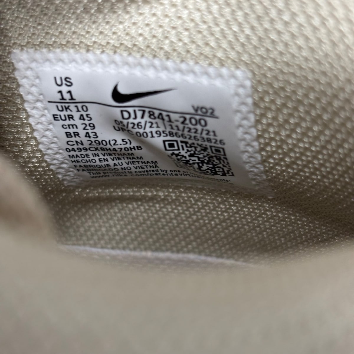 Nike Air Force 1 Mid Stussy Fossil - Image 8