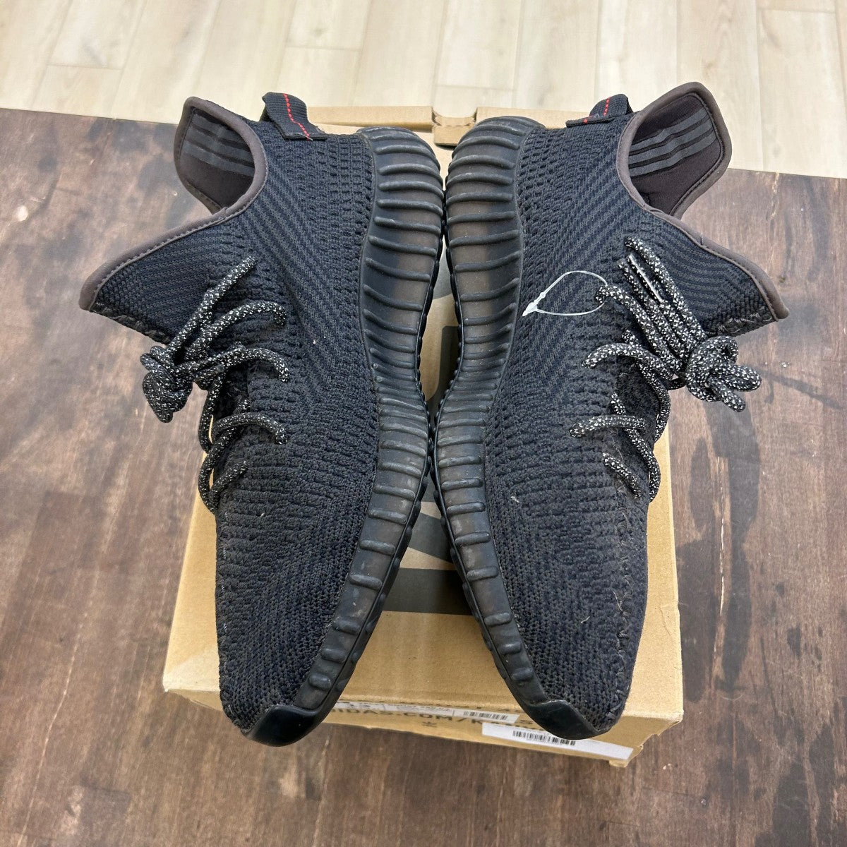 adidas Yeezy Boost 350 V2 Black (Non-Reflective) - Image 3