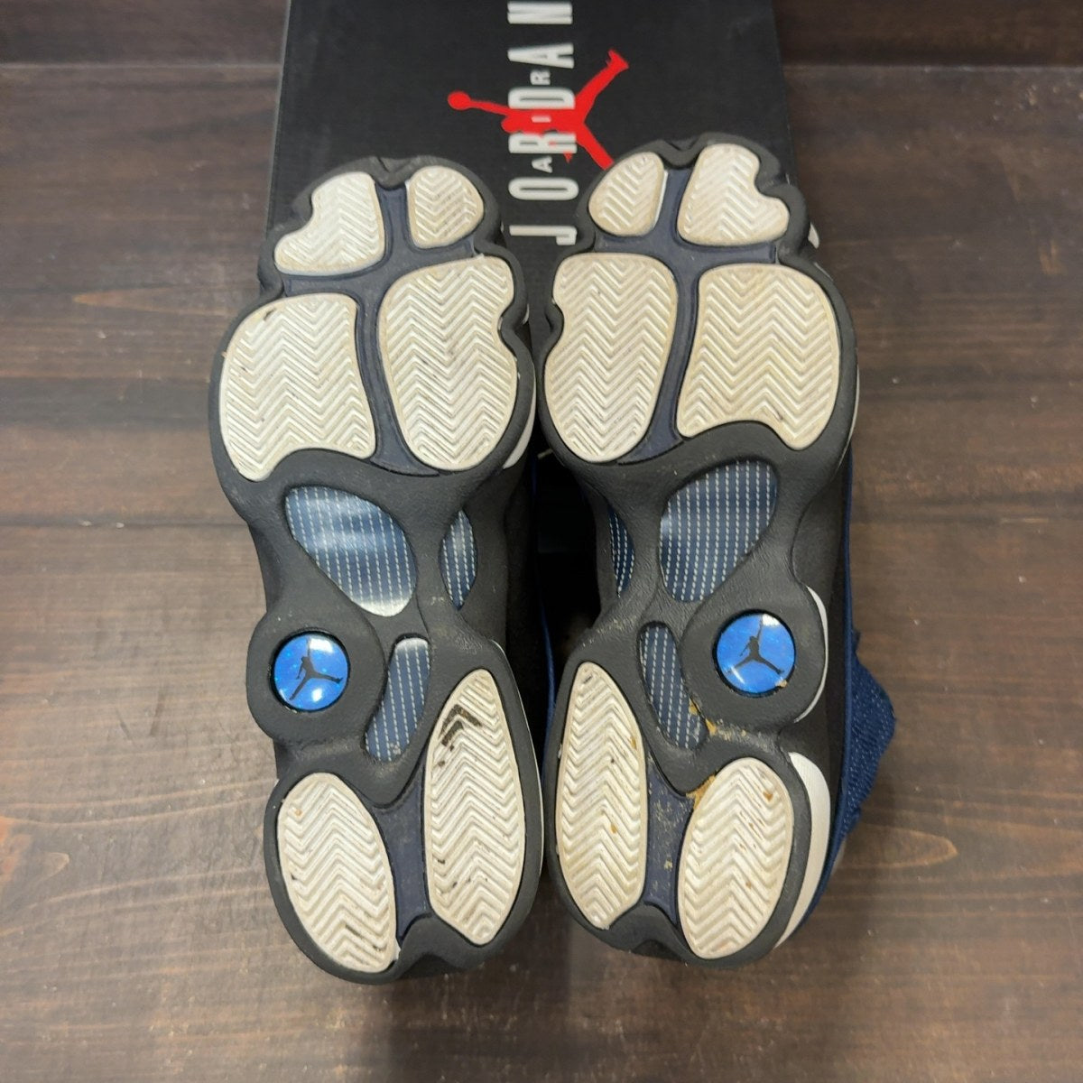 Jordan 13 Retro Brave Blue (2022) (GS) Size 7Y (Pre-Owned) - Image 7