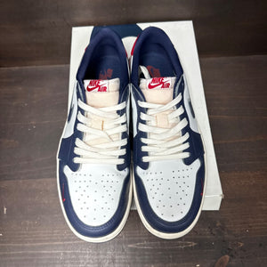 Jordan 1 Retro Low OG Howard University Size 12 (Pre-Owned) - back