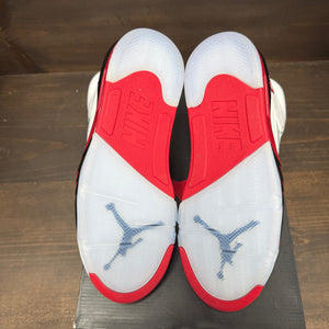 Jordan 5 Retro Fire Red Black Tongue (2025) - Image 6