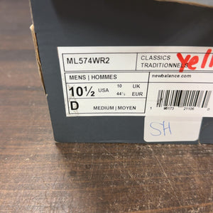 New Balance 574 Citra Yellow Size 10.5 (Pre-Owned) - Image 8