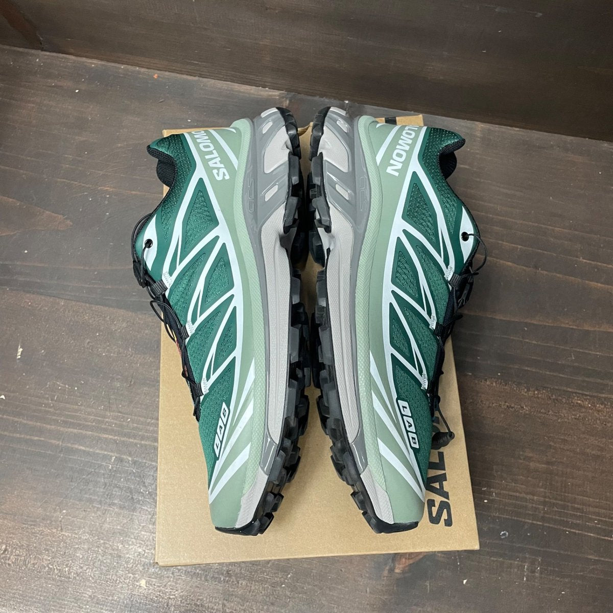 Salomon XT-6 Bistro Green Milieu Size 11 (Pre-Owned) - sole