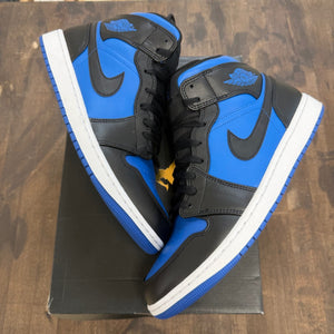 Jordan 1 Mid Black Royal Blue - Image 1