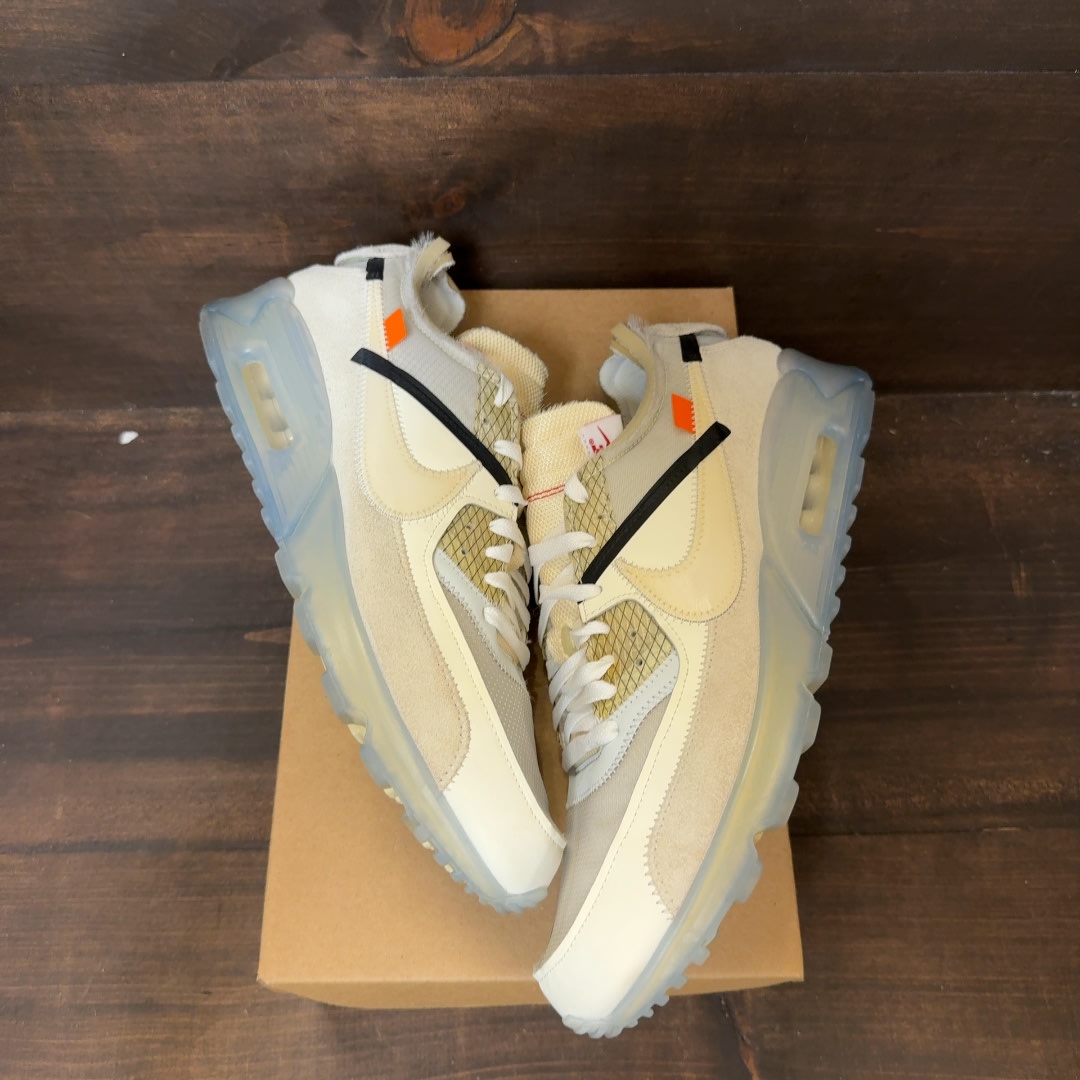 Nike Air Max 90 Off-White Size 12 (Pre-Owned) - Image 2