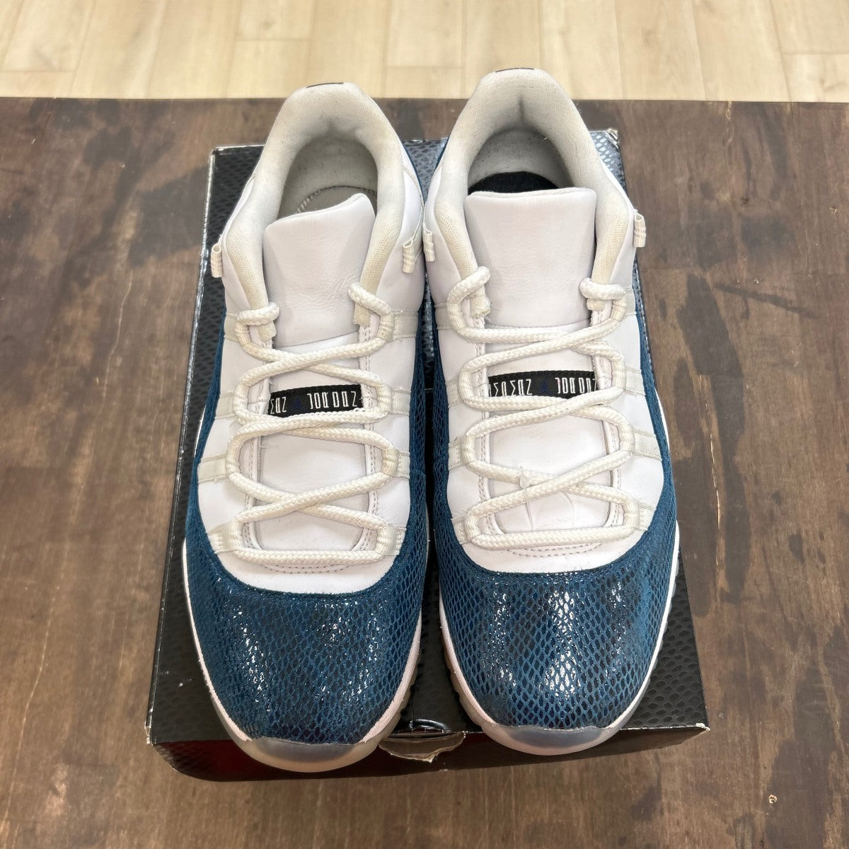 Jordan 11 Retro Low Snake Navy (2019) - Image 2