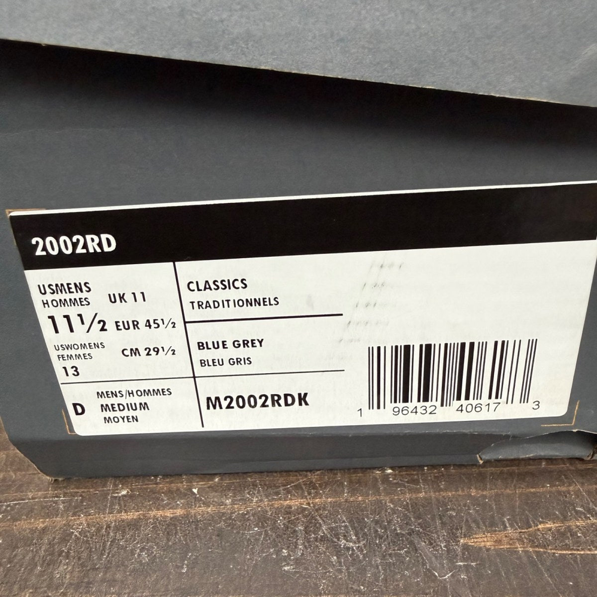 New Balance 2002R Protection Pack Navy Grey - Image 7