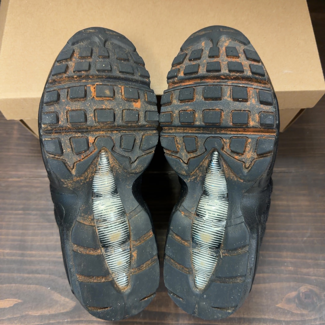 Nike Air Max 95 Recraft Triple Black (GS) Size 6.5Y (Pre-Owned) - Image 6