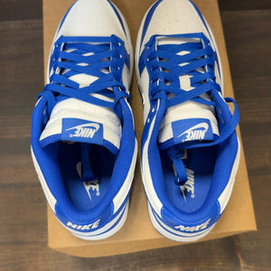 Nike Dunk Low White Hyper Royal (2025) Size 8 (Pre-Owned) - Image 5