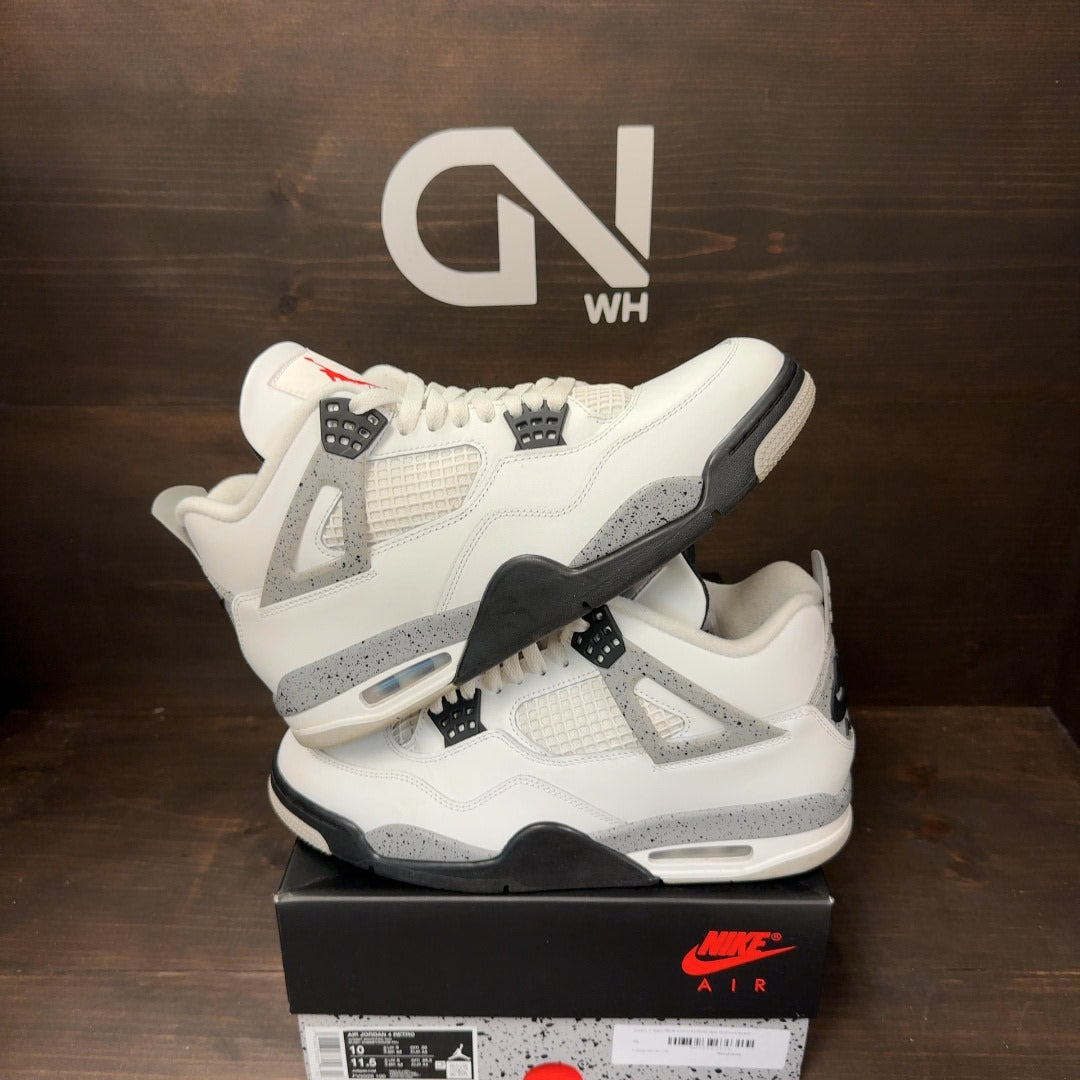 Jordan 4 Retro White Cement (2025) - Image 1