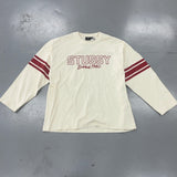Stussy Football Crew Bone Size XXL - Image 1