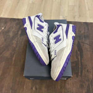 New Balance 550 White Purple - Image 1