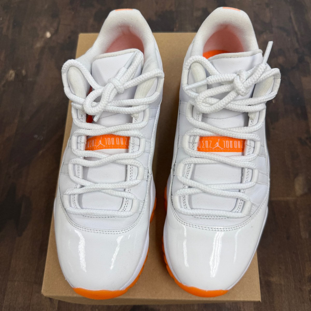 Jordan 11 Retro Low Citrus (2021) (Women's) Size 10.5W (Pre-Owned) - Image 2