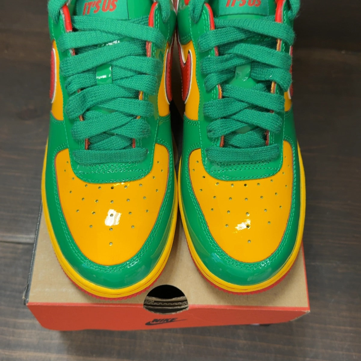 Nike Air Force 1 Low Lil Yachty Concrete Boys Lucky Green - Image 3