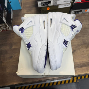 Jordan 4 Retro Metallic Purple Size 11.5 (Pre-Owned) - Image 3