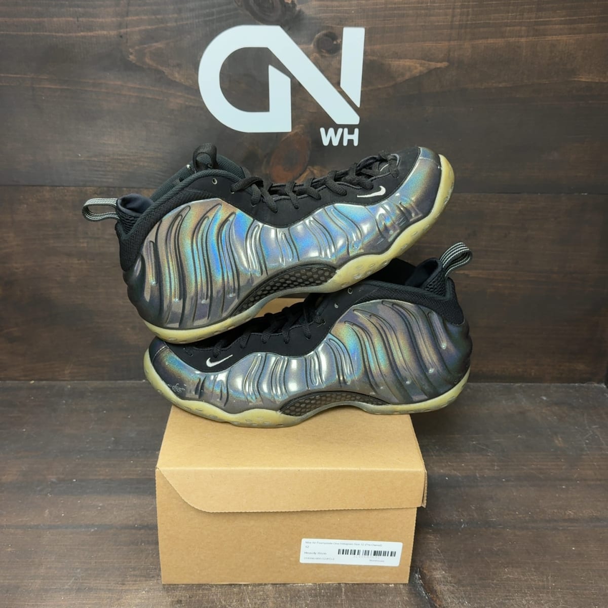 Nike Air Foamposite One Hologram Size 12 (Pre-Owned) - front