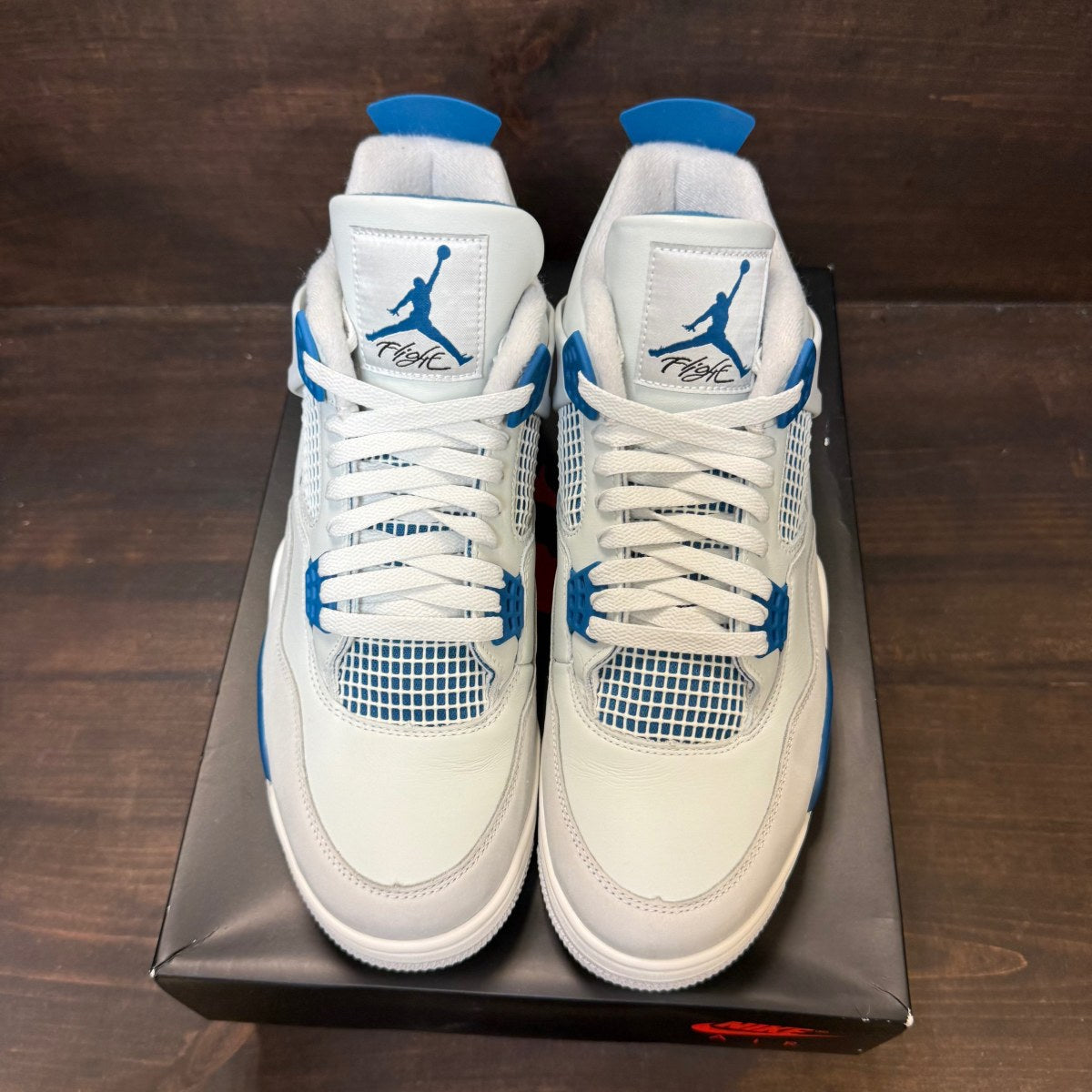 Jordan 4 Retro Military Blue (2024) Size 13 (Pre-Owned) - Image 3
