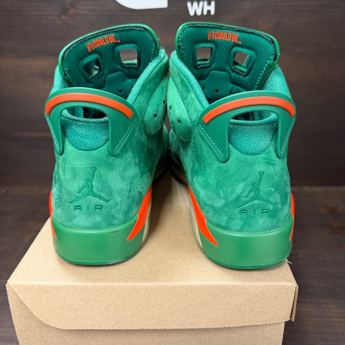 Jordan 6 Retro Gatorade Green Size 11 (Pre-Owned) - Image 4