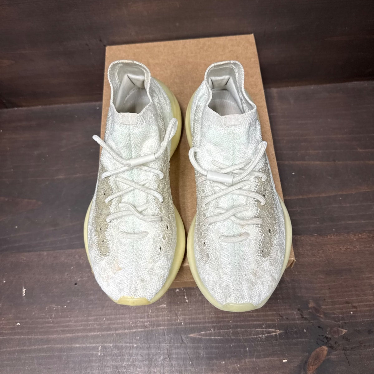 adidas Yeezy Boost 380 Calcite Glow Size 7.5 (Pre-Owned) - back
