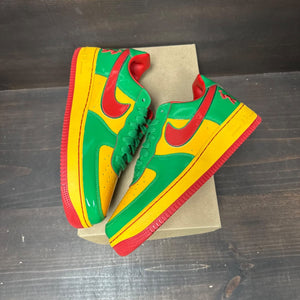 Nike Air Force 1 Low Lil Yachty Concrete Boys Lucky Green Size 11 - tag