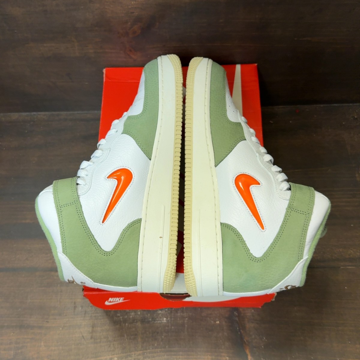 Nike Air Force 1 Mid QS Jewel Oil Green Size 10.5 (Pre-Owned) - Image 5