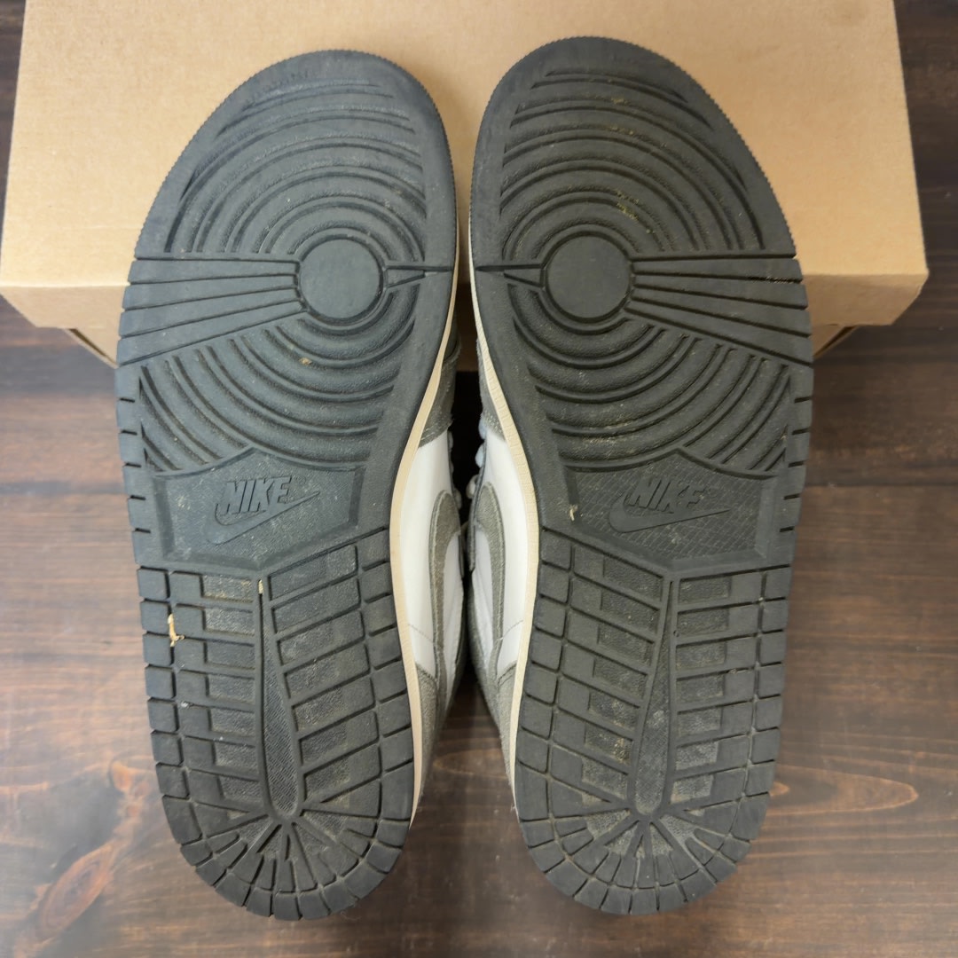 Jordan 1 Retro High OG Washed Black Size 9.5 (Pre-Owned) - Image 6