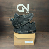 Jordan 4 Retro Black Cat (2020) (GS) Size 5.5Y (Pre-Owned) - Image 1
