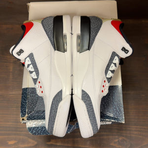 Jordan 3 Retro SE Fire Red Denim (2020) Size 13 - aux