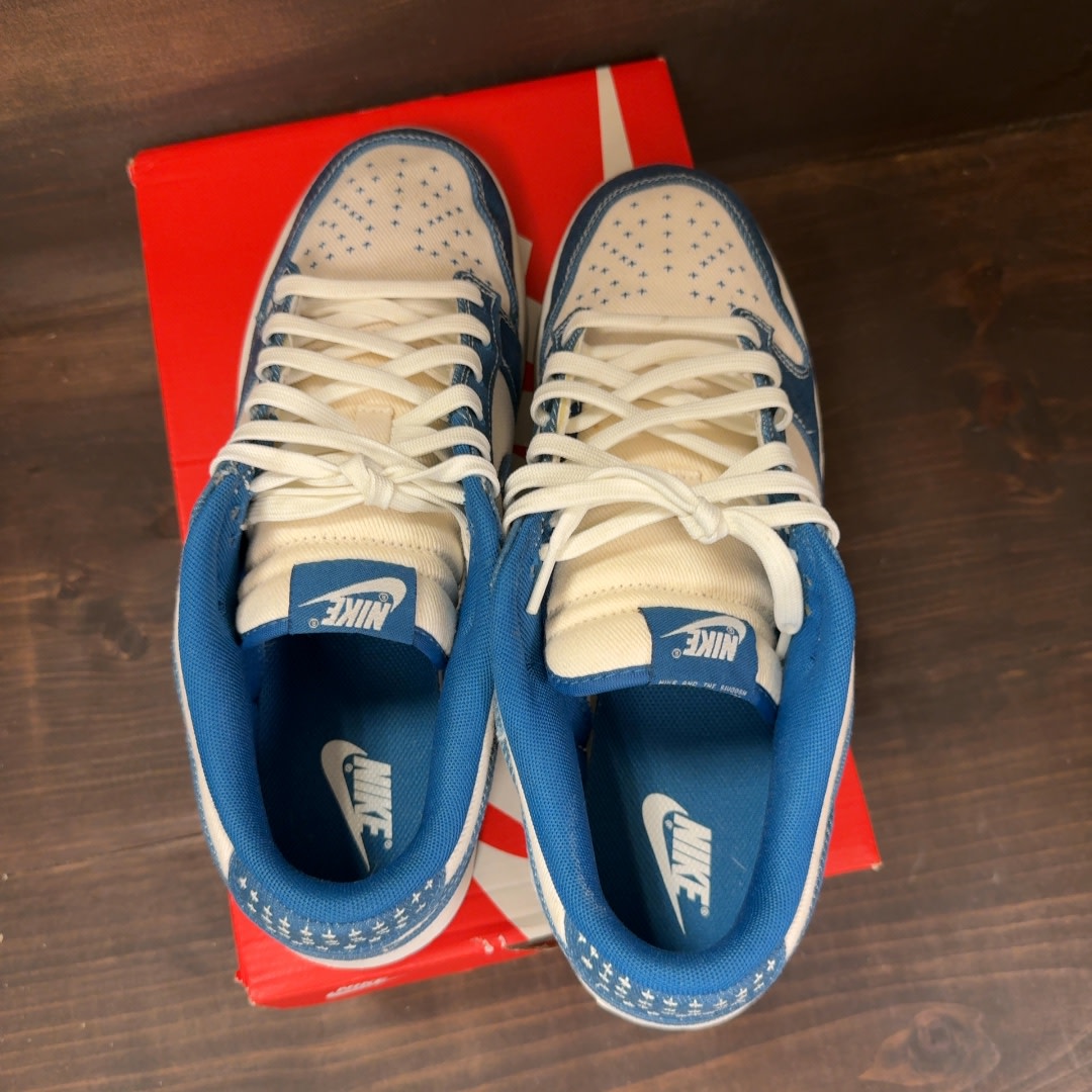 Nike Dunk Low Industrial Blue Sashiko - Image 5