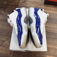 White Concord Jordan 11 Retro Low (Women's) (USED)