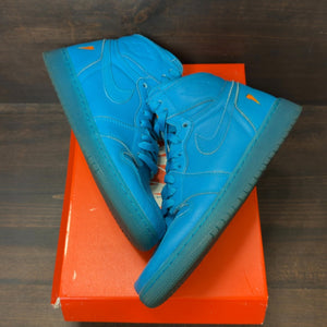 Jordan 1 Retro High Gatorade Blue Lagoon (GS) - Image 2