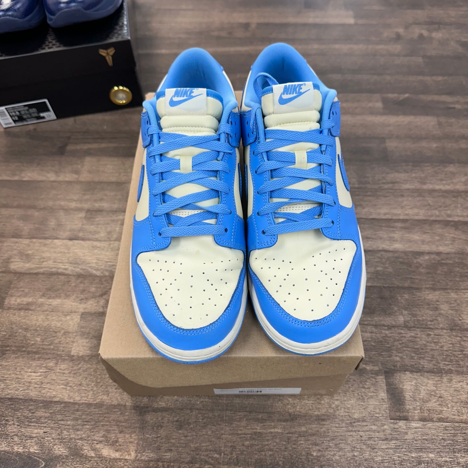 UNC Dunk Low Retro (USED, No Box)