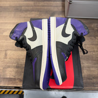Court Purple Jordan 1 High Retro (USED)