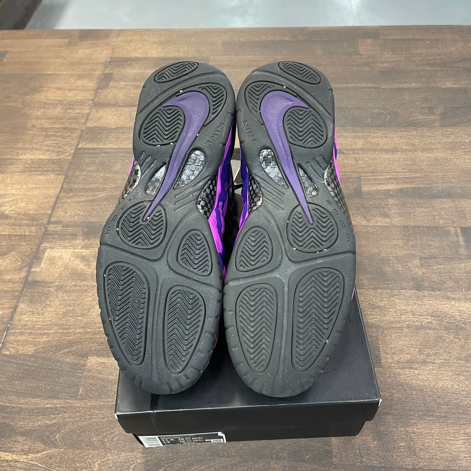 Purple Camo Foamposite (USED)