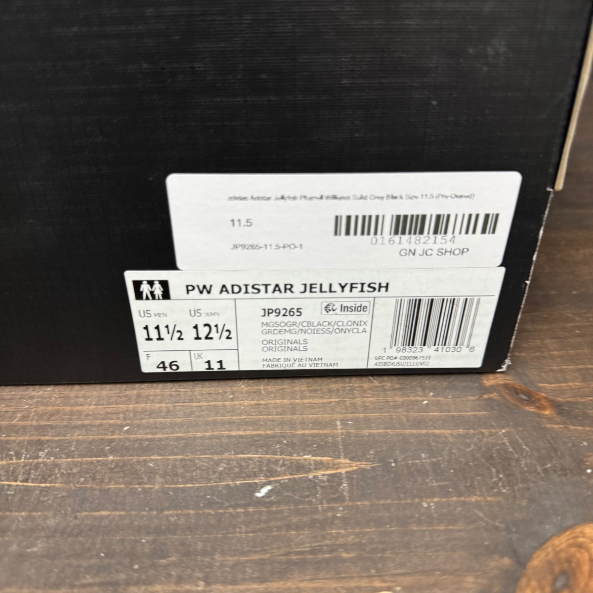 adidas Adistar Jellyfish Pharrell Williams Solid Grey Black - Image 7