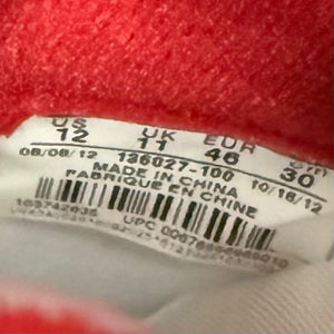 Jordan 5 Retro Fire Red (2013) Size 12 - aux