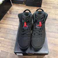 Black Infrared Jordan 6 Retro (GS) (2014) (USED)