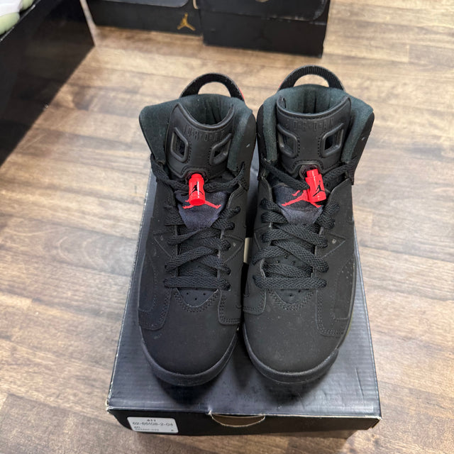 Black Infrared Jordan 6 Retro (GS) (2014) (USED)