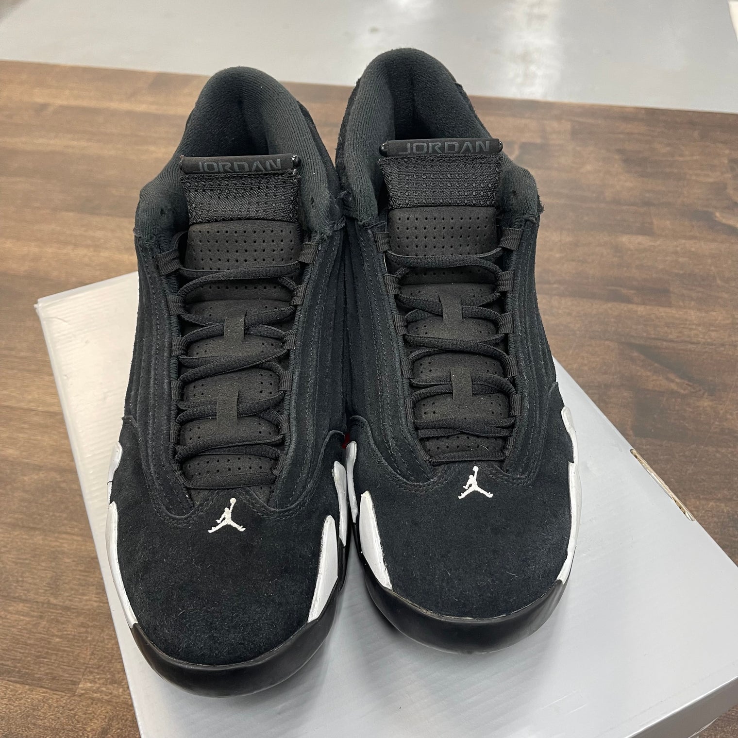 Black White Jordan 14 (USED)