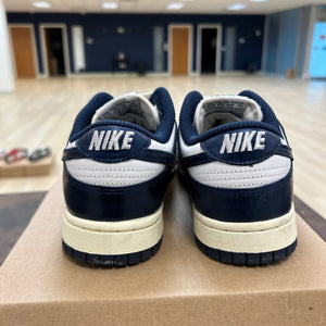 Nike Dunk Low PRM Vintage Navy (Women's) Size 8W (Pre-Owned) - Image 4