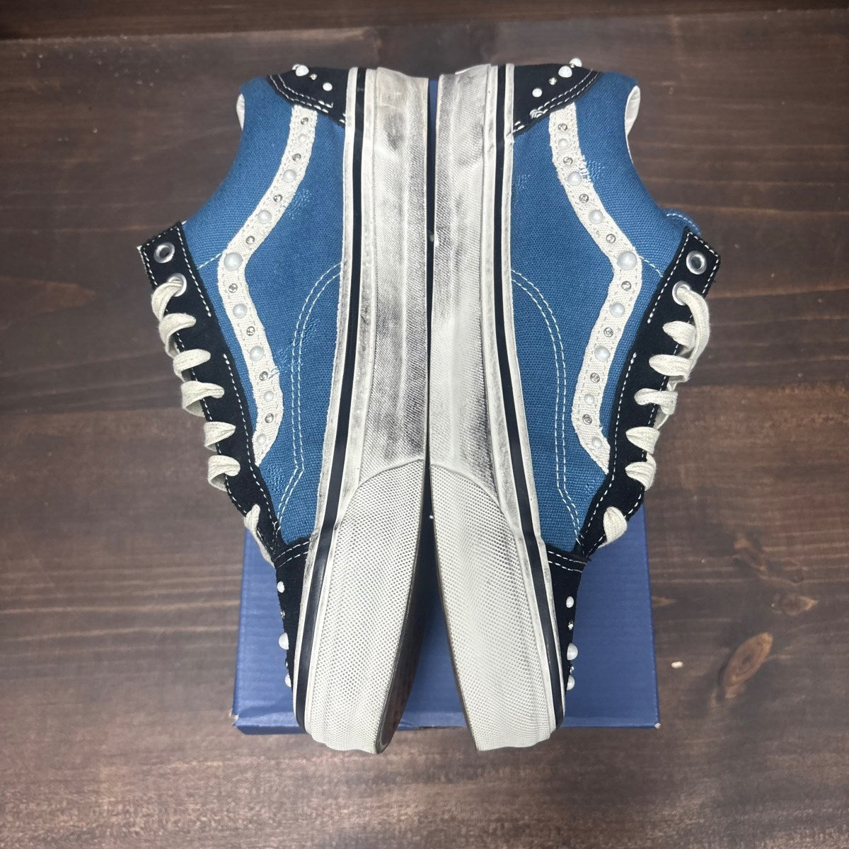 Vans LX Old Skool 36 Pearlized Pack Black Navy - Image 4