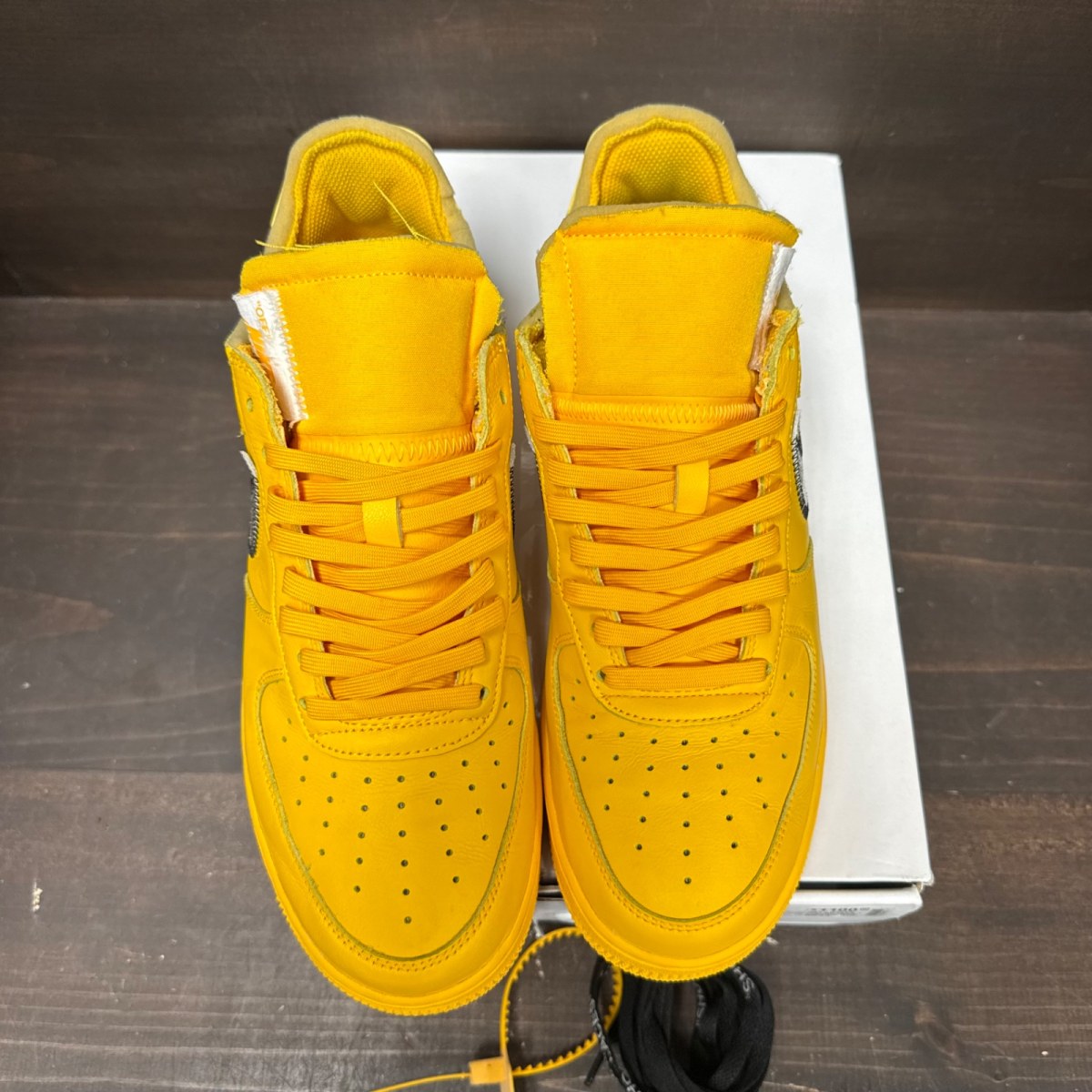 Nike Air Force 1 Low Off-White ICA University Gold - Image 2