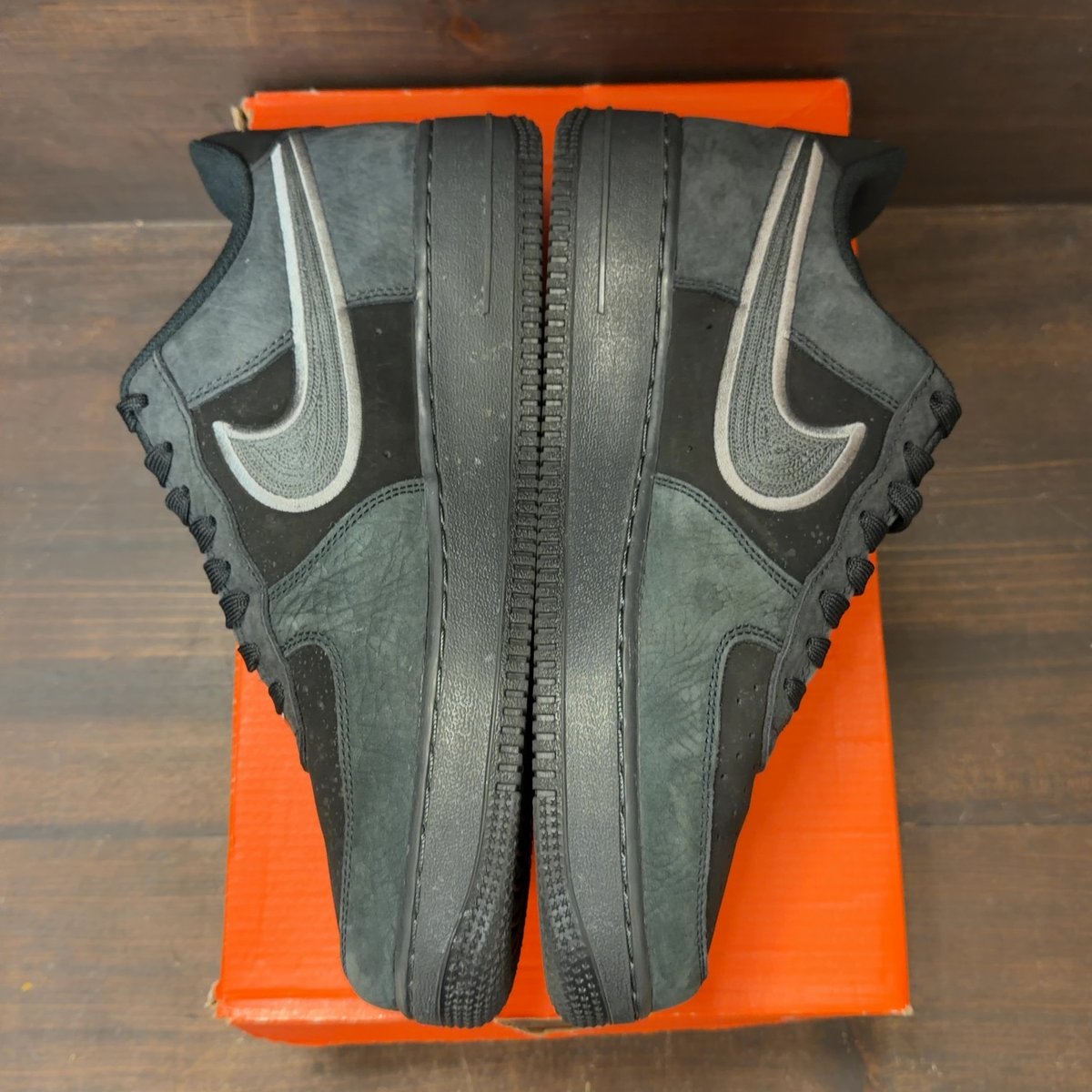 Nike Air Force 1 Low '07 LV8 Black Smoke Grey Size 10 (Pre-Owned) - aux