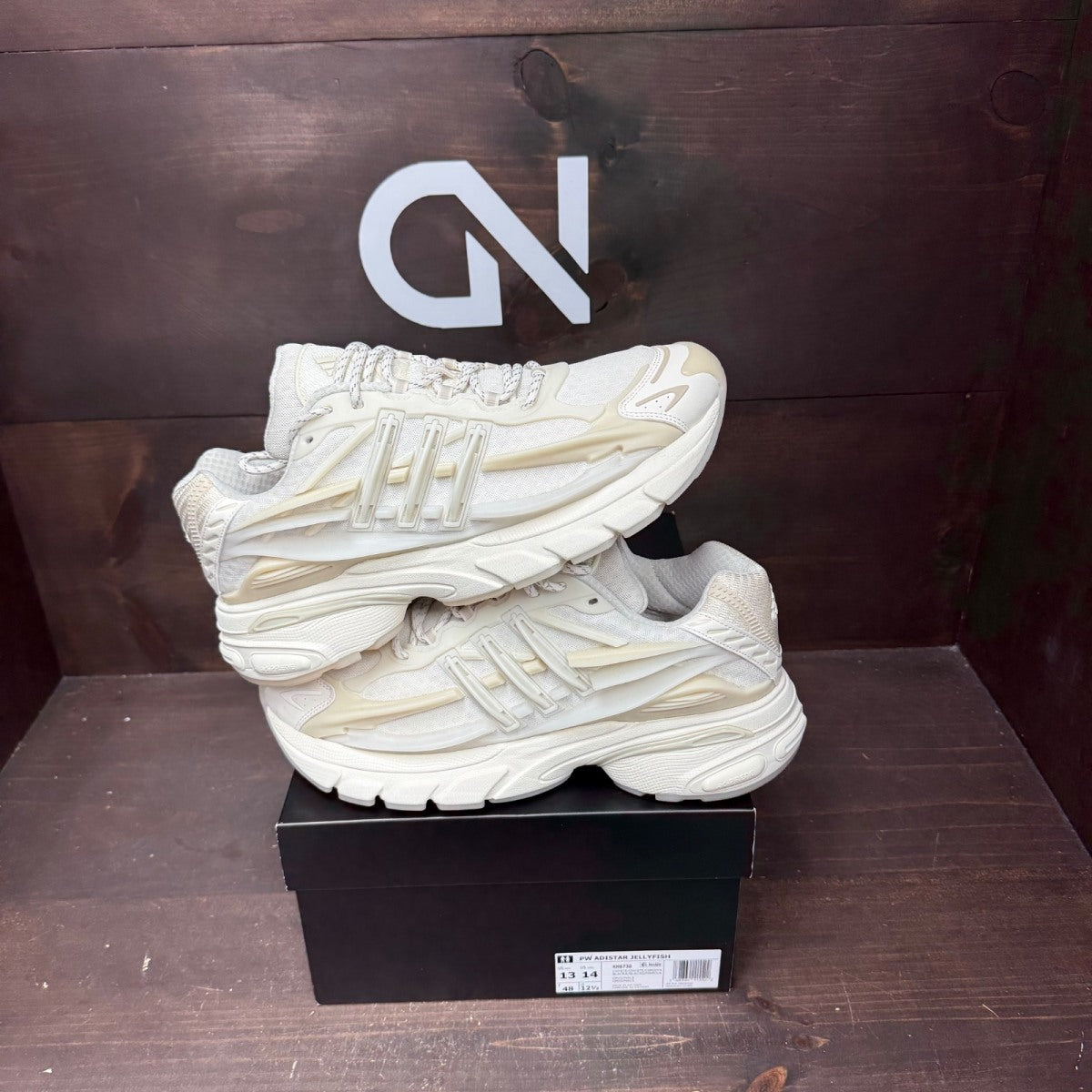 adidas Adistar Jellyfish Pharrell Williams White - Image 1